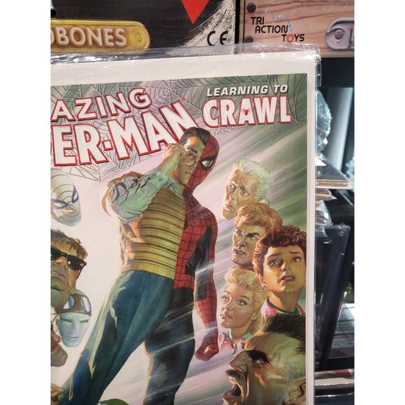Amazing Spiderman #01.5 (2014) Learning To Crawl Alex Ross Cover NM - Picture 3 of 6